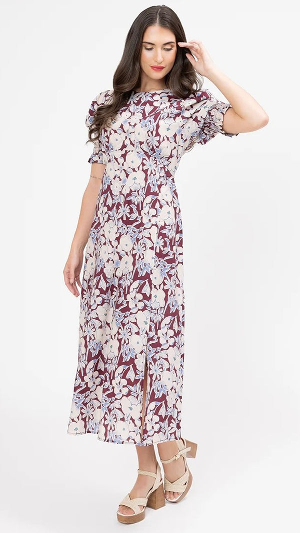 Sunset Dress Merlot Field
