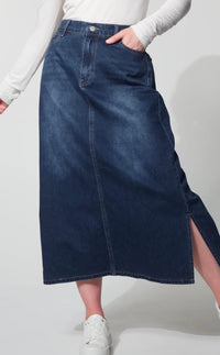 Dalton Denim Skirt Indigo