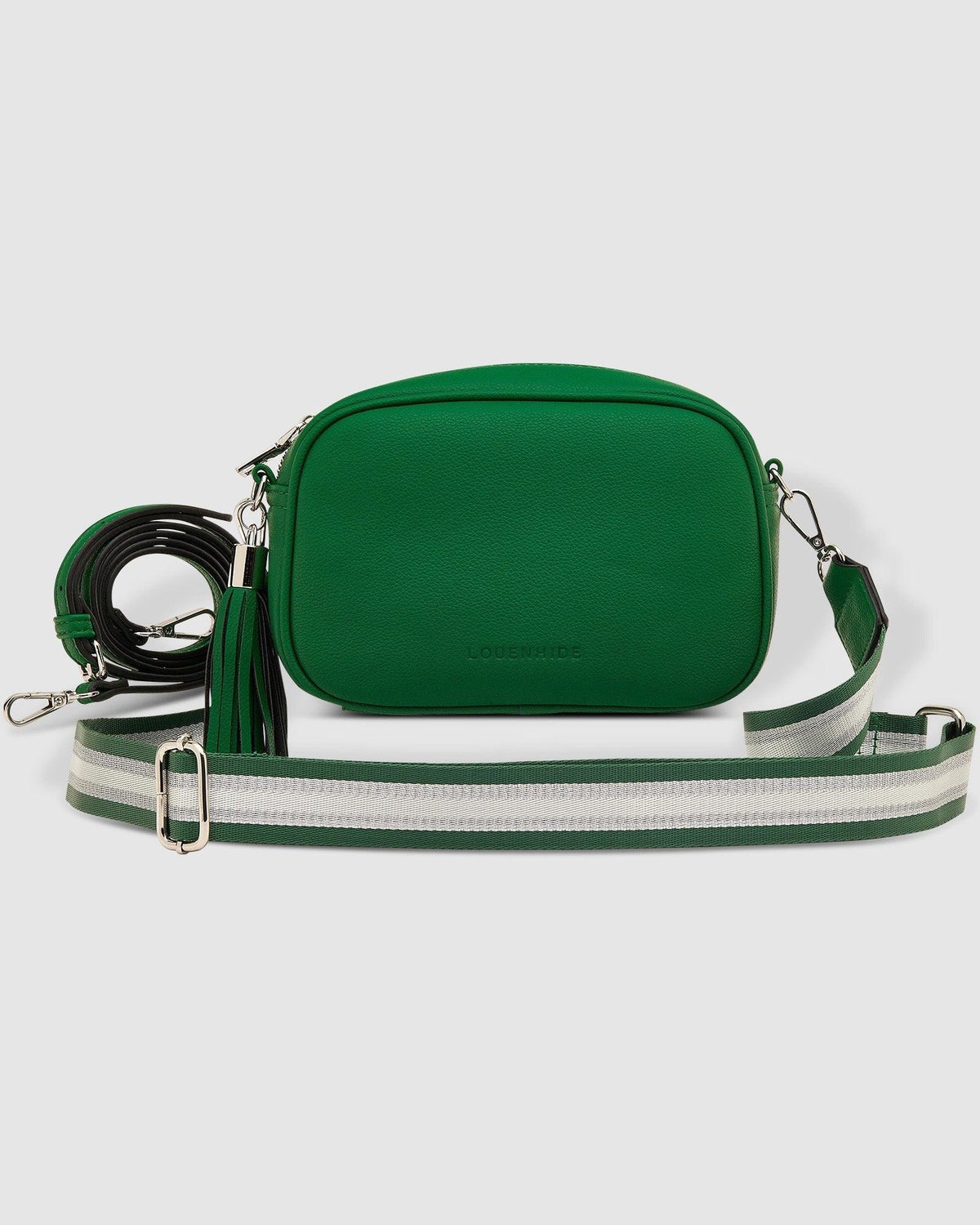Jacinta Metallic Crossbody Bag Green
