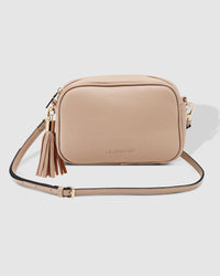 Jacinta Metallic Crossbody Bag Stone