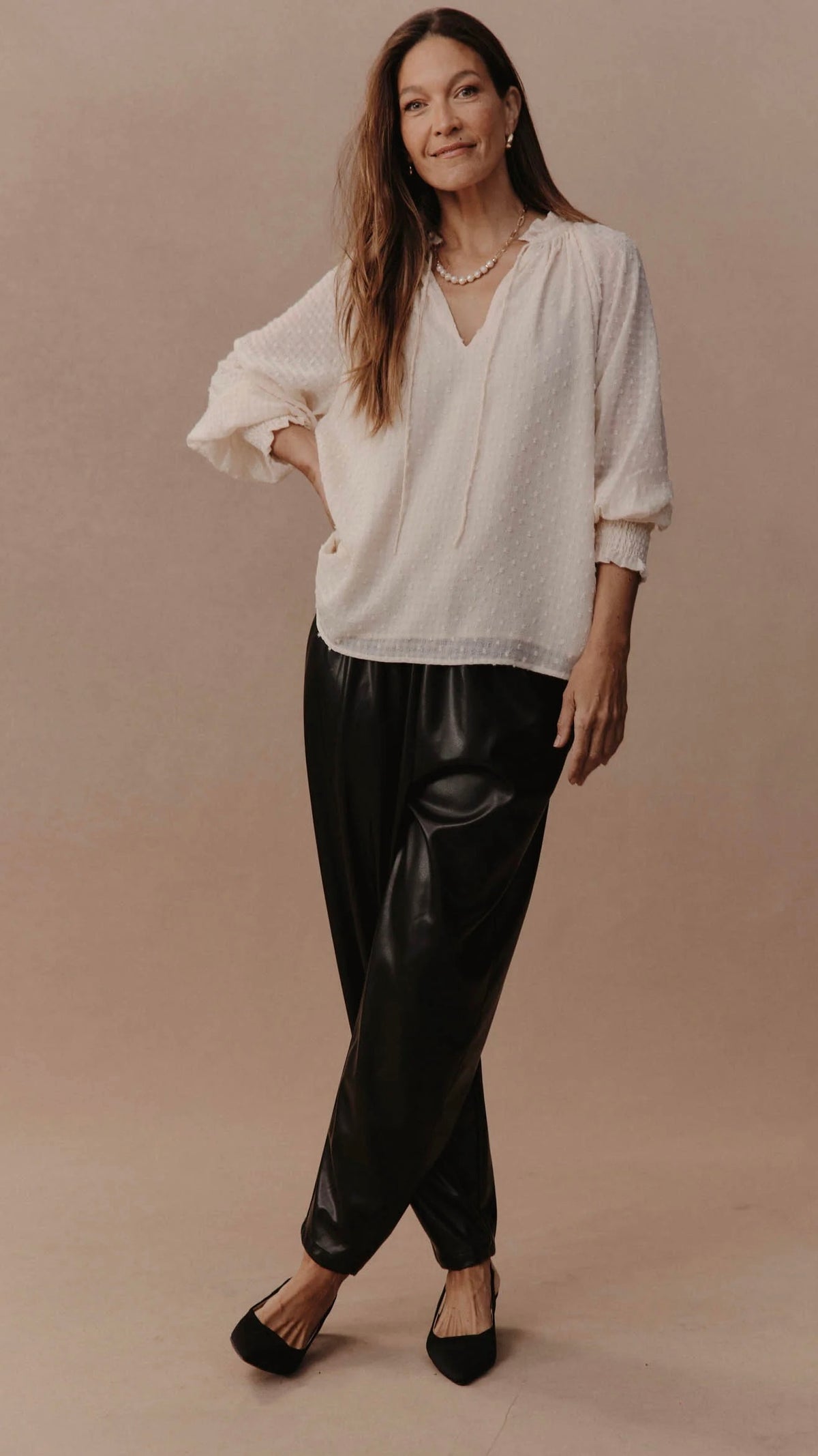 Ayana Blouse Ecru
