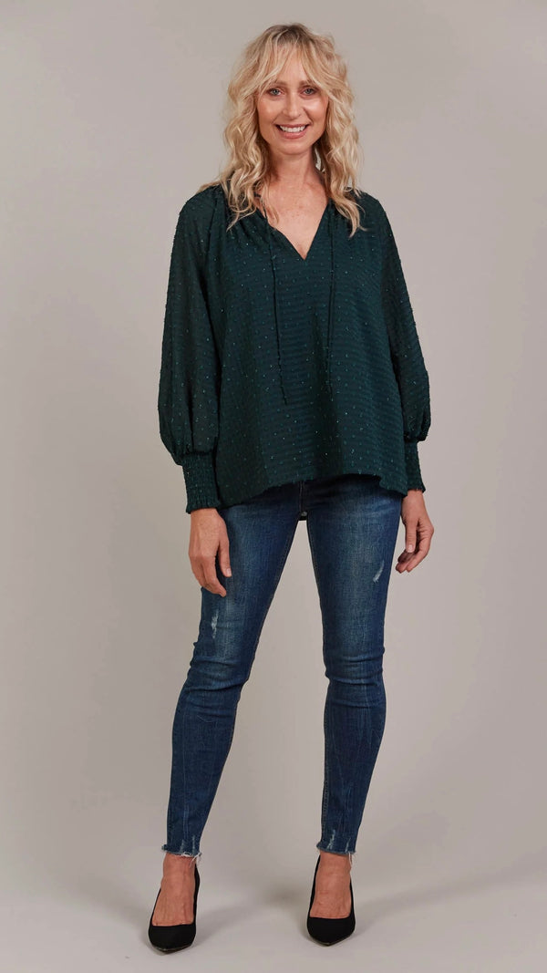 Ayana Blouse Peacock