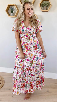 Sweet Citrus Midi Dress