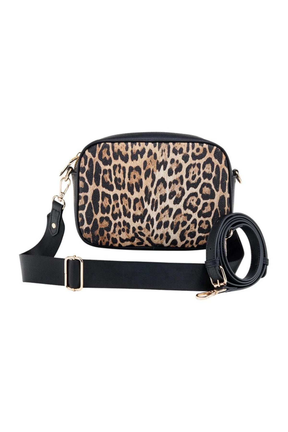 Ginger Leopard Crossbody Bag