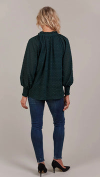 Ayana Blouse Peacock