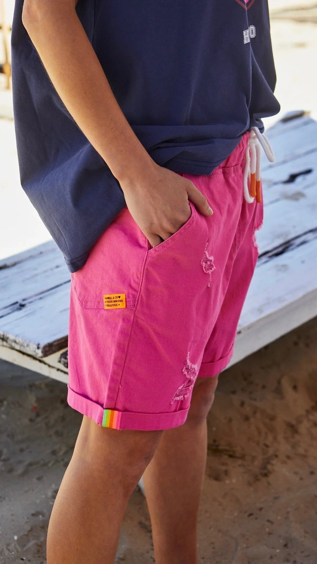 Gelatti Bubble Gum Pink Shorts