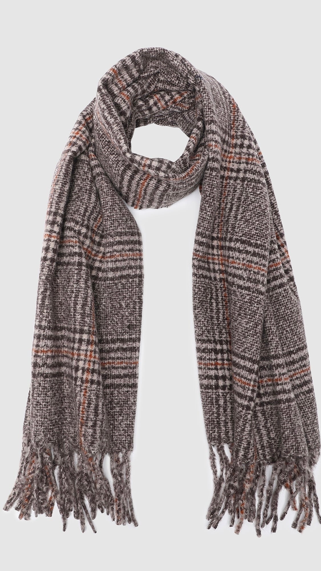 Cardiff Scarf Chocolate