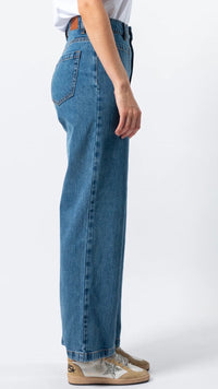 Kendall Full Length Jean Deep Blue