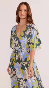 Artistic Garden Midi Dress