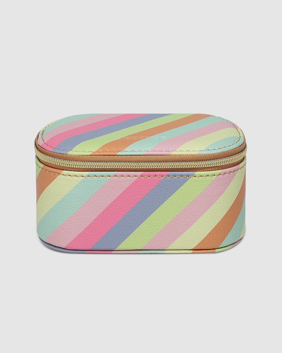 Olive Jewellery Box Pastel Stripe