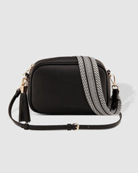 Jacinta Crossbody Bag Black White