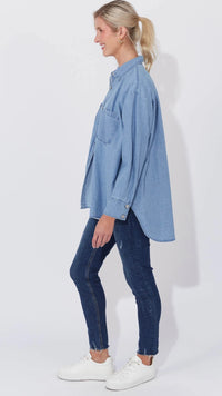 Austin Denim Shirt - Denim