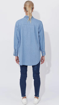 Austin Denim Shirt - Denim