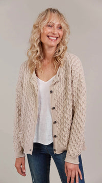 Naviva Cardigan Oat