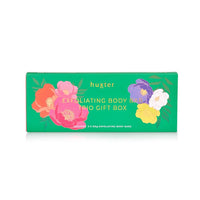 Exfoliating Body Bar Trio 3 x 150gm Emerald Green with Mixed Florals