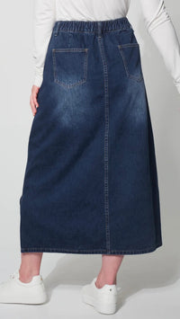 Dalton Denim Skirt Indigo