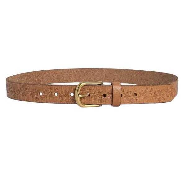 Kylie Leather Belt Natural