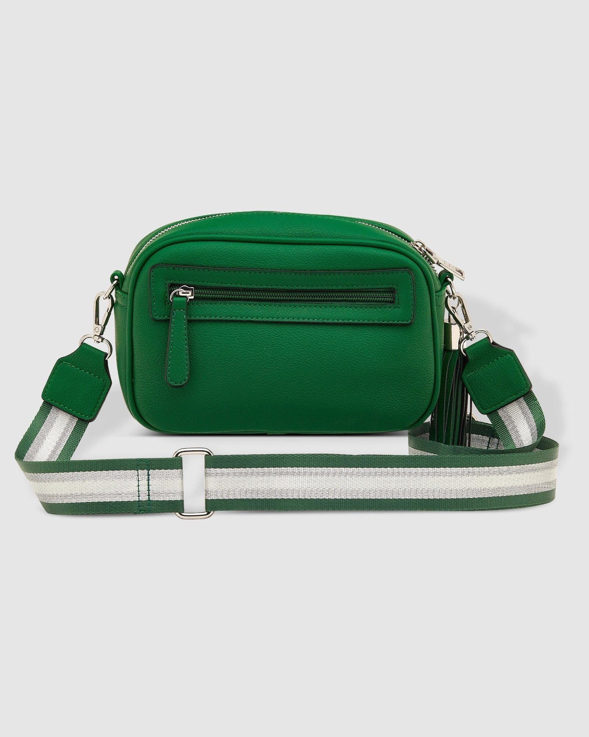 Jacinta Metallic Crossbody Bag Green