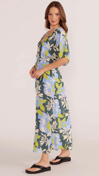 Artistic Garden Midi Dress