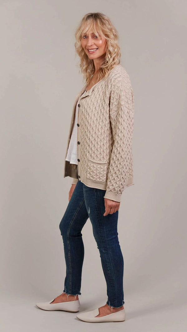 Naviva Cardigan Oat