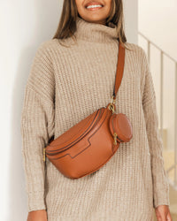 Joey Sling Bag Tan