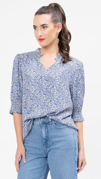Gifted Top SS Blue Trallice