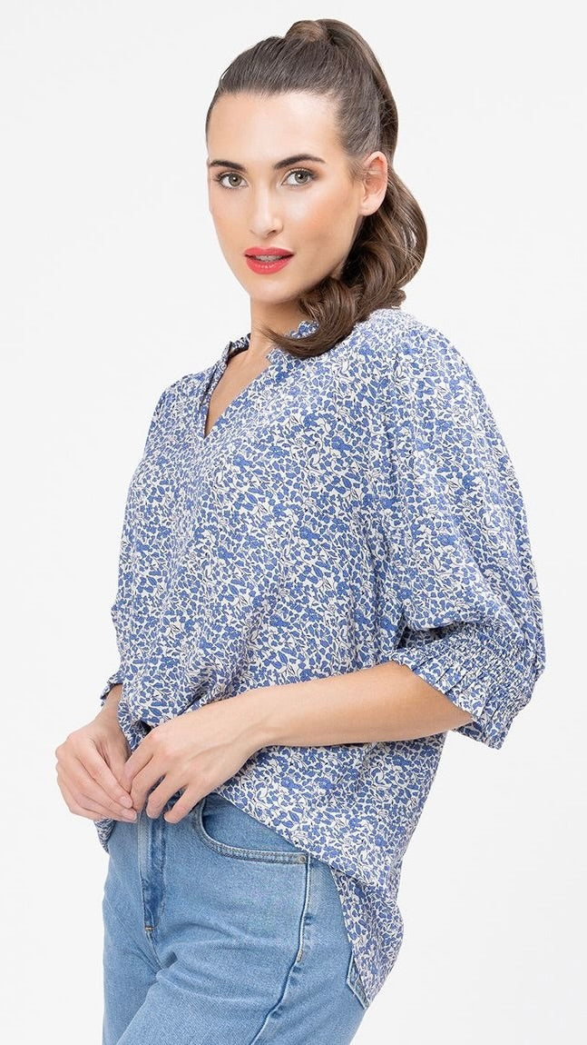 Gifted Top SS Blue Trallice