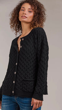 Naviva Cardigan Black