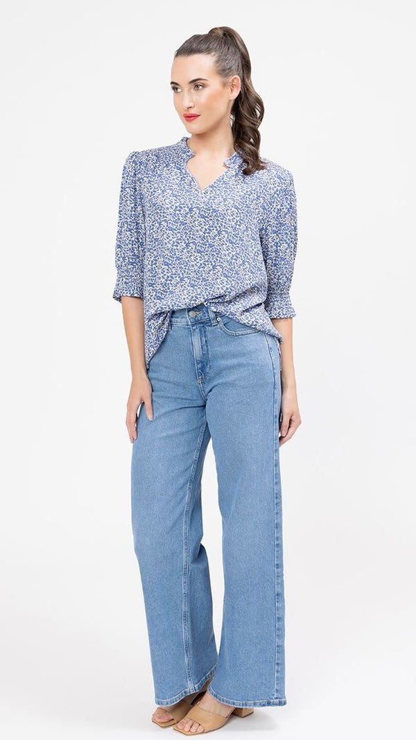 Gifted Top SS Blue Trallice