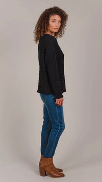 Naviva Cardigan Black
