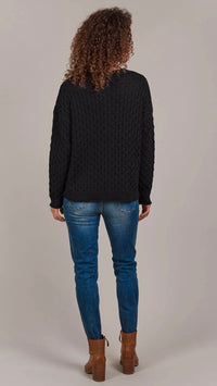 Naviva Cardigan Black