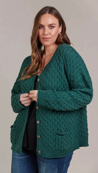 Naviva Cardigan Peacock