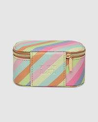 Olive Jewellery Box Pastel Stripe