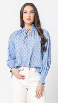 Encourage Top Denim Daisy