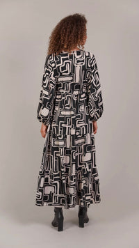 Elsie Maxi Dress Geo