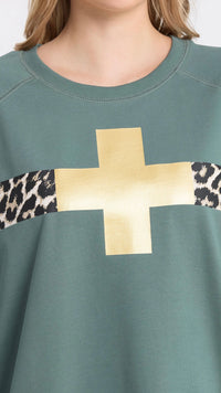 Classic Sweater Moss Star Crossed