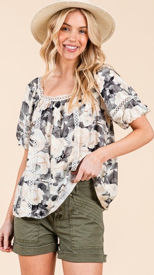 Wildflower Lace Top