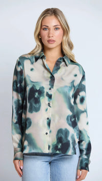 Louisa Blouse Olive Grove