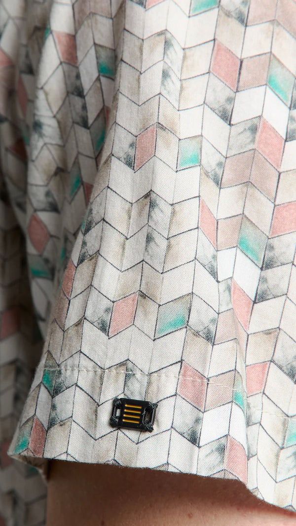 Woven Shirt Short Sleeve Sand