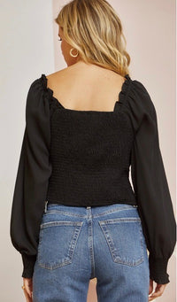 City Lights Cropped Blouse