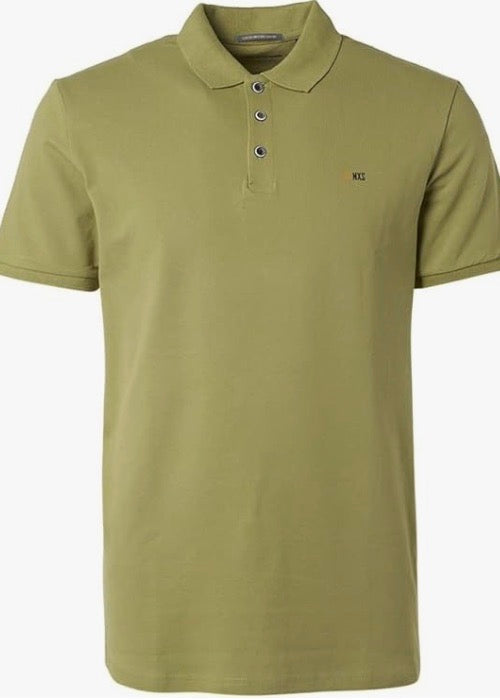 Polo Solid Stretch Lt Green