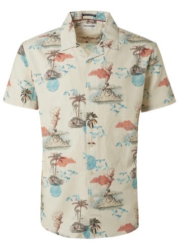 Short Sleeve Collared Resort Shirt