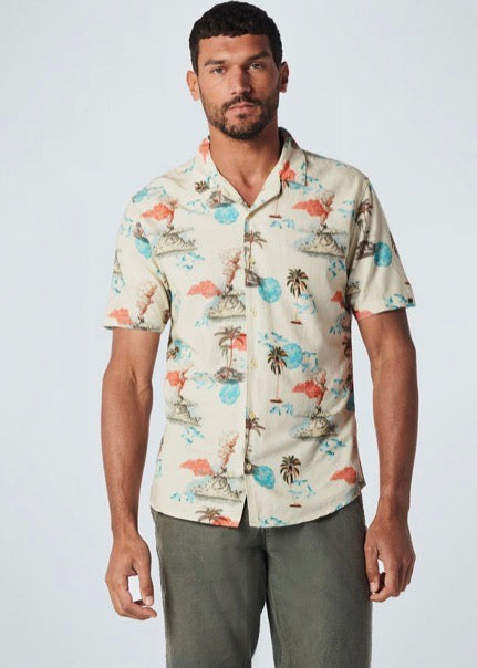 Short Sleeve Collared Resort Shirt