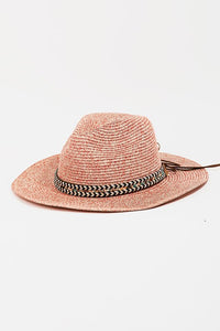 UBH046 Straw Fedora Brick