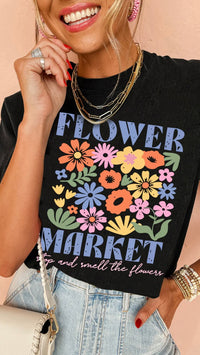 Flower Market Tee