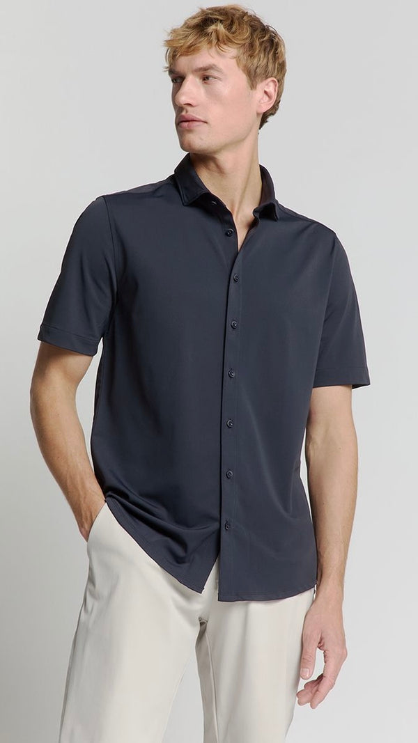 Knitted Shirt Short Sleeve Jersey Night