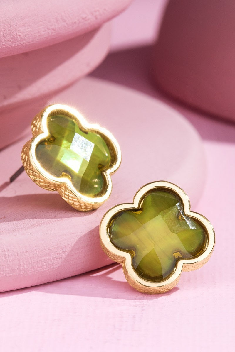 UBS042 Resin Clover Olive