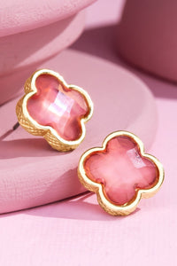 UBS042 Resin Clover Pink