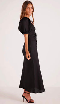 Sadira Midi Dress Black
