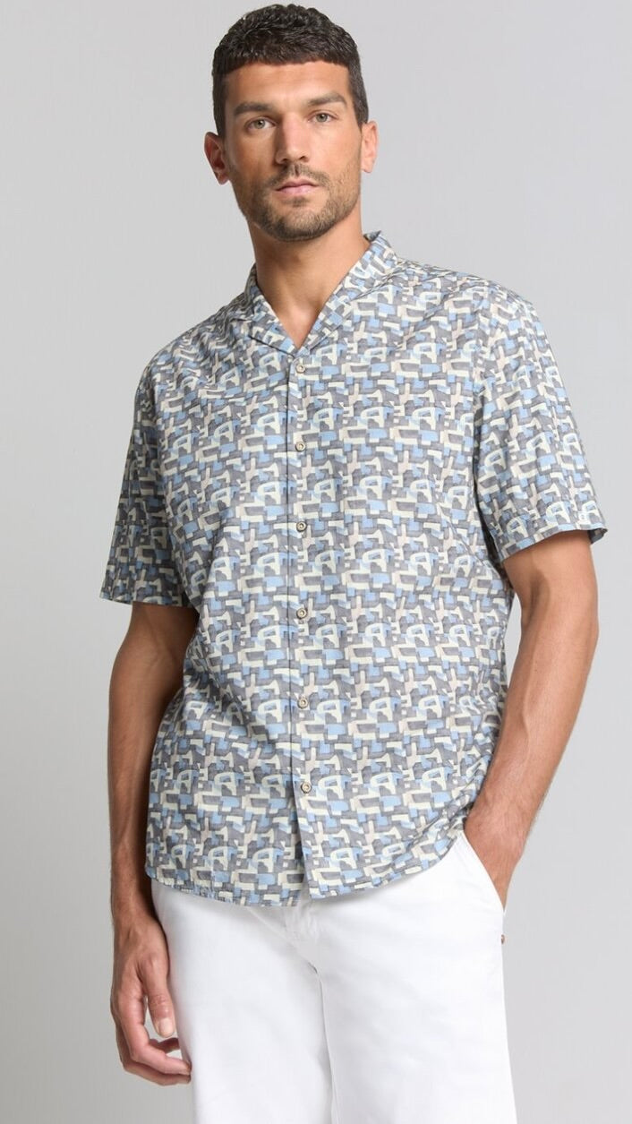 Woven Shirt S/S Sky